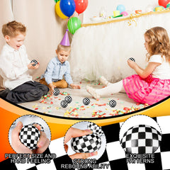 Soulchen pocket-friendly checkered stress ball fits bags for quick stress relief