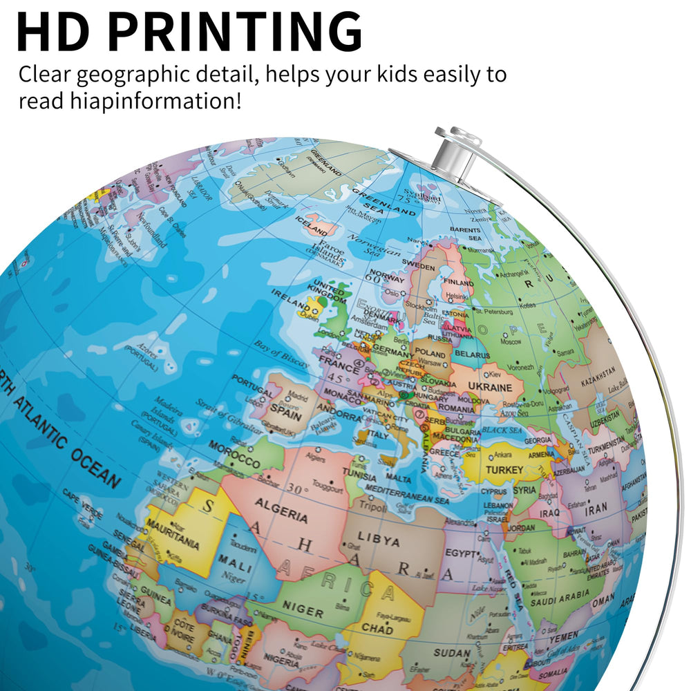 SOUNDANCE colorful map details engage kids with vibrant geography.