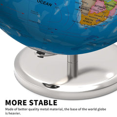 SOUNDANCE heavy-metal base provides stability during curious rotations.