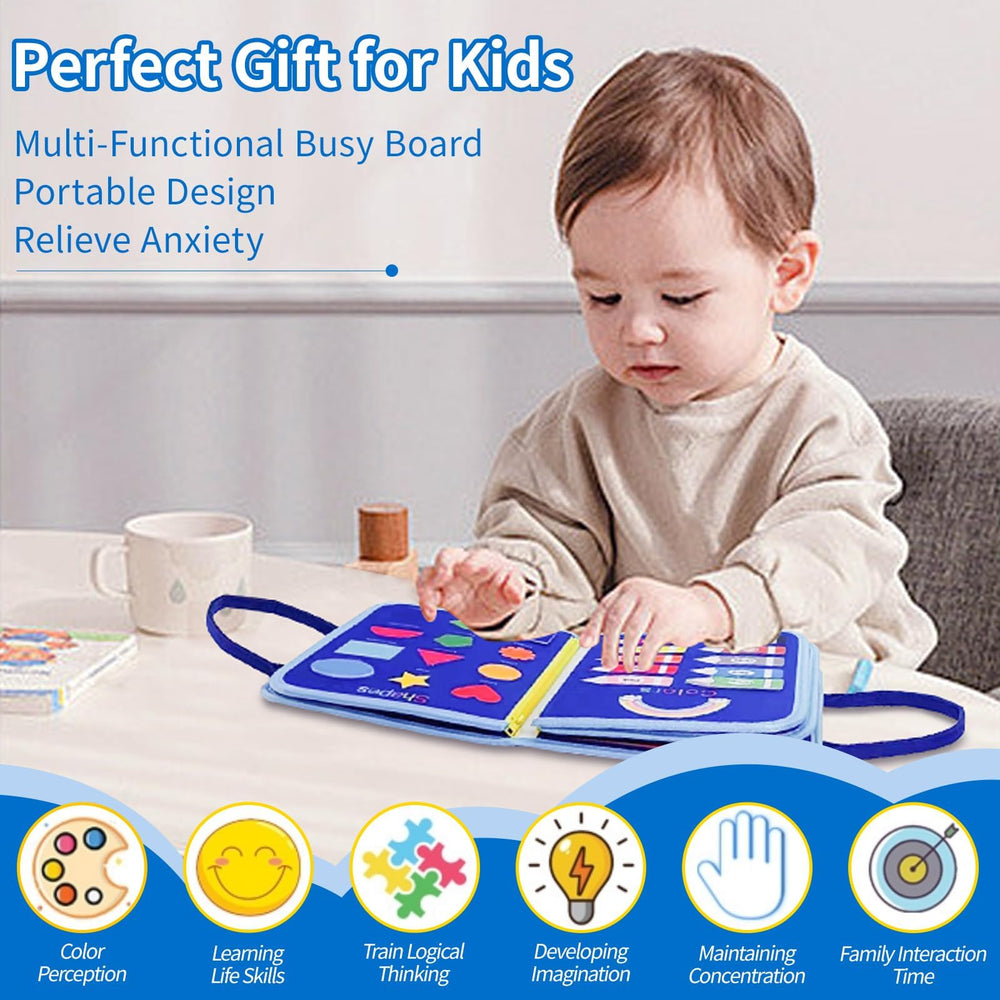 Soupost Busy Board expression board helps emotional recognition and calm moments.