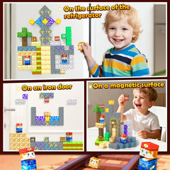 Soyee compatible magnetic tiles work with 0.8-inch sets for expanded builds