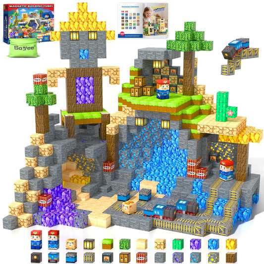 Soyee desert mine bricks for imaginative STEM building adventures.