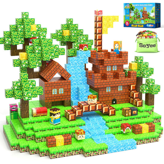 Soyee forest adventure magnetic blocks spark imaginative storytelling and problem solving.
