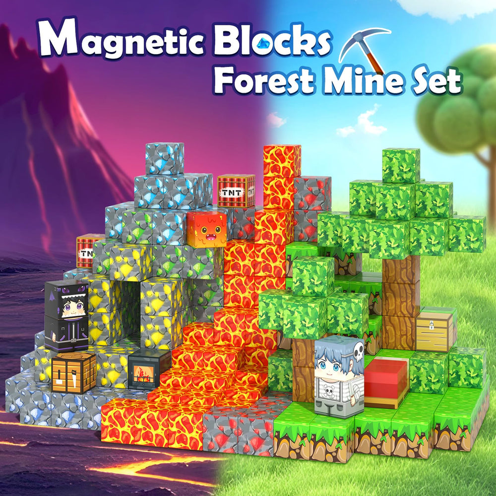 Soyee magnetic blocks 1inch cubes highlight sturdy magnets for durable builds.