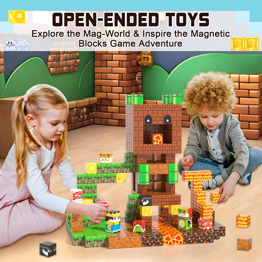 Soyee Magnetic Blocks gift idea for ages 3+ to inspire imagination.