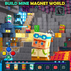 Soyee Magnetic Blocks magma cave construction sparks storytelling and spatial thinking.