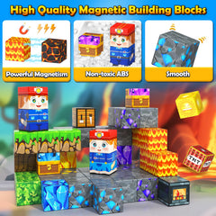 Soyee Magnetic Blocks in-action plane play for flights