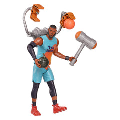 Space Jam Lebron James ultimate Tune Squad action figure poseable joints for dynamic stories.