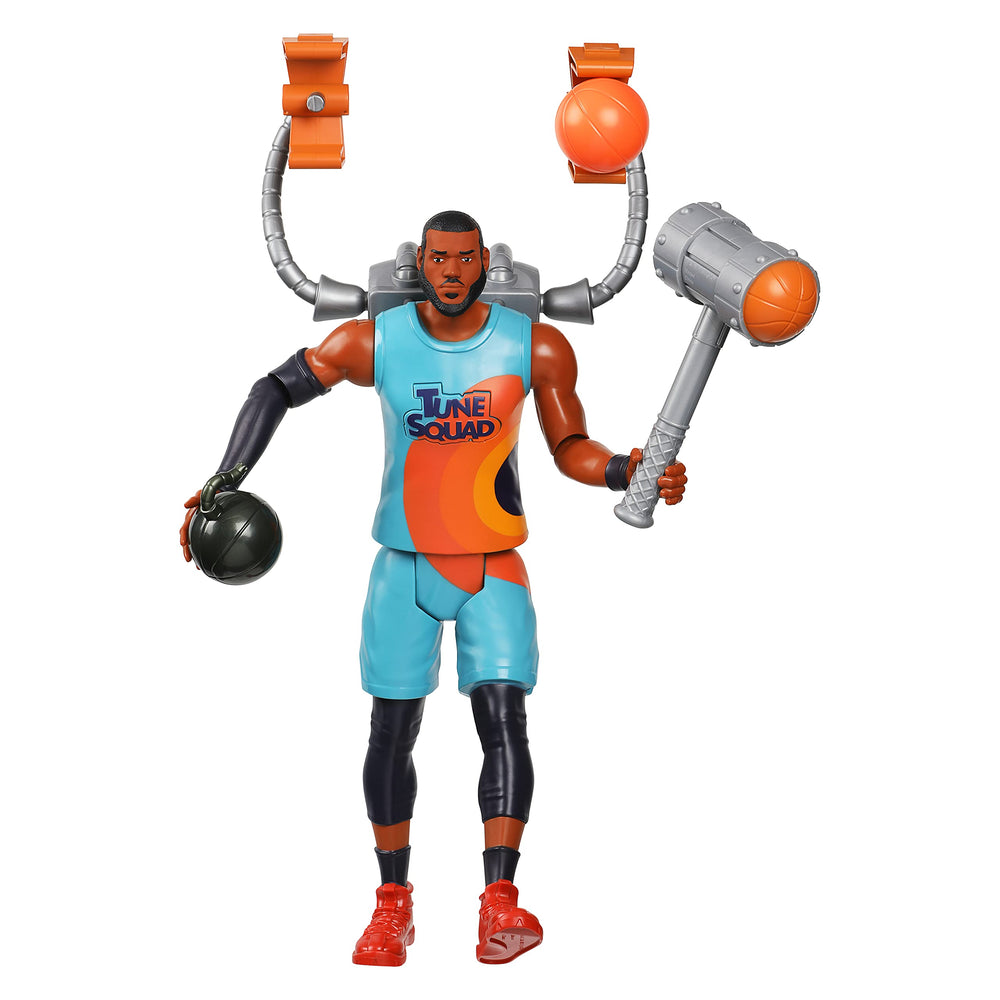 Space Jam Lebron James figure ready for playtime and collection display.