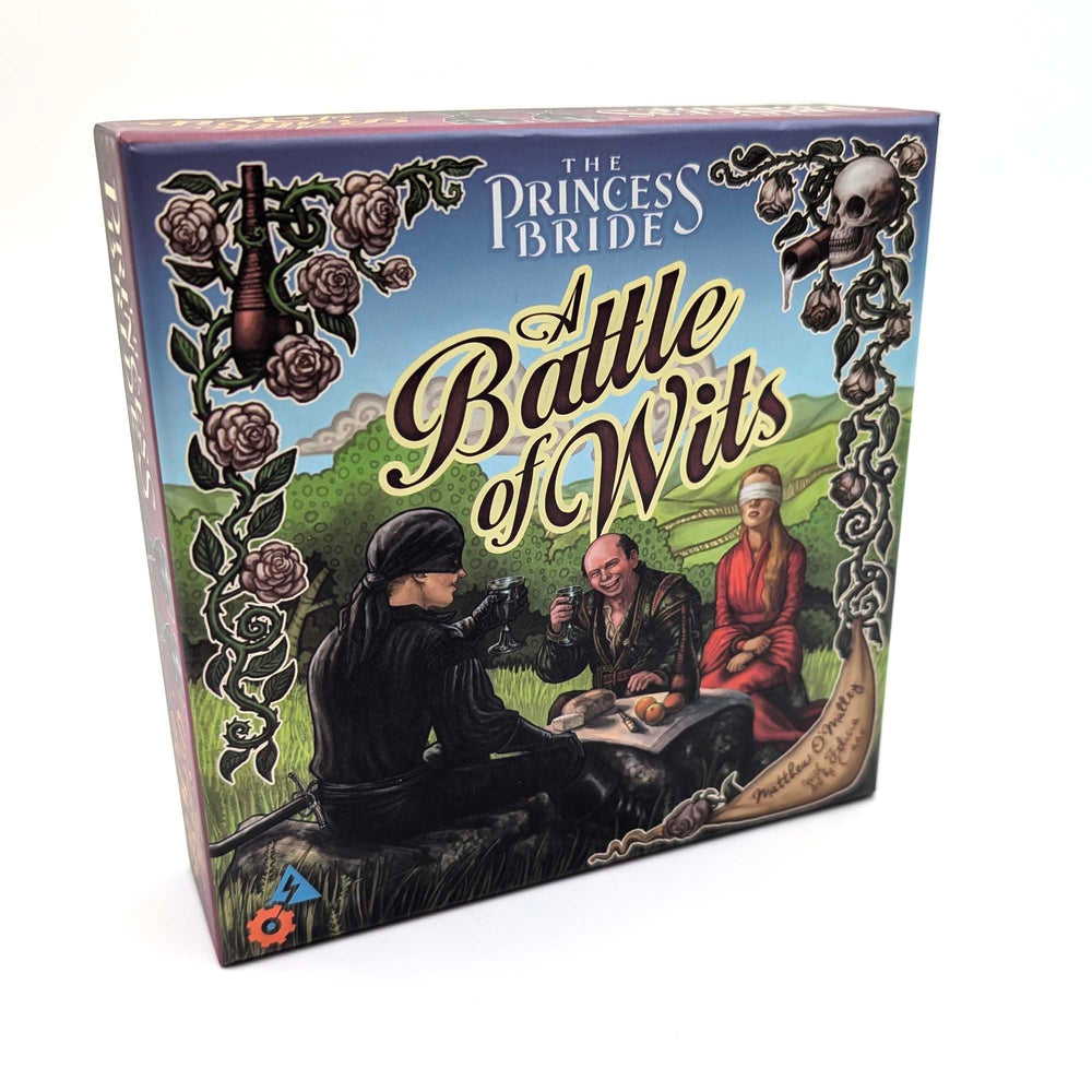SparkWorks Princess Bride Battle of Wits setup enhances cozy game night
