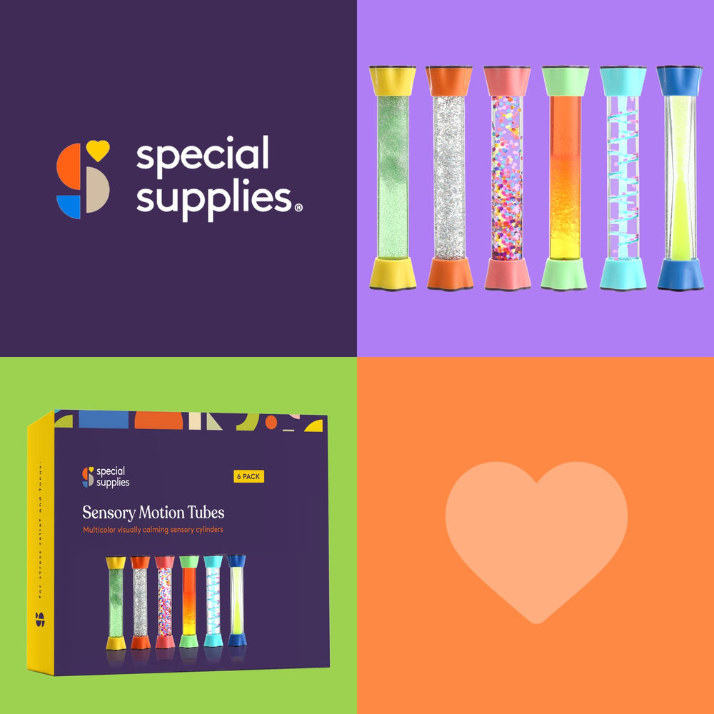 Special Supplies six-tube gift set makes a playful surprise for birthdays or holidays.