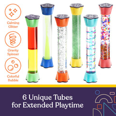 Special Supplies hourglass timer with droplets demonstrates gravity-driven flow for mindful observation.