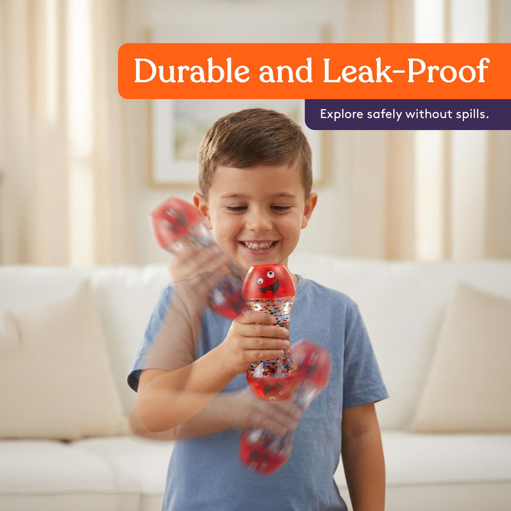 Special Supplies liquid motion bubbler toy with durable leakproof design.
