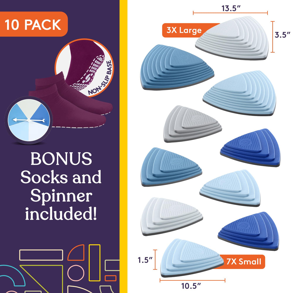Special Supplies Ocean stones display seven colors for bright, engaging activity