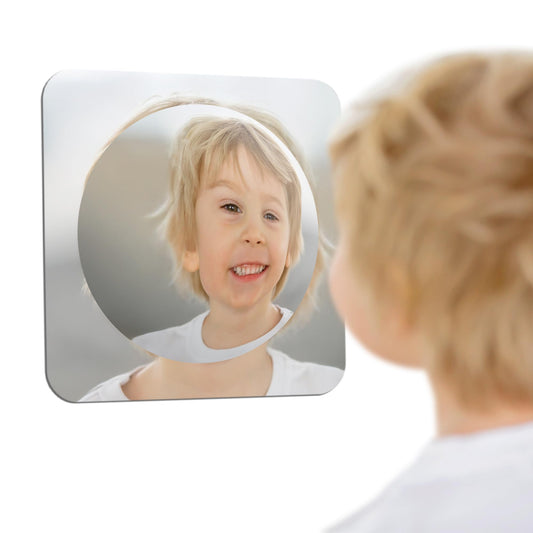 Special Supplies Sensory Bubble Wall Mirror bubbles invite self-viewing and visual exploration for kids.