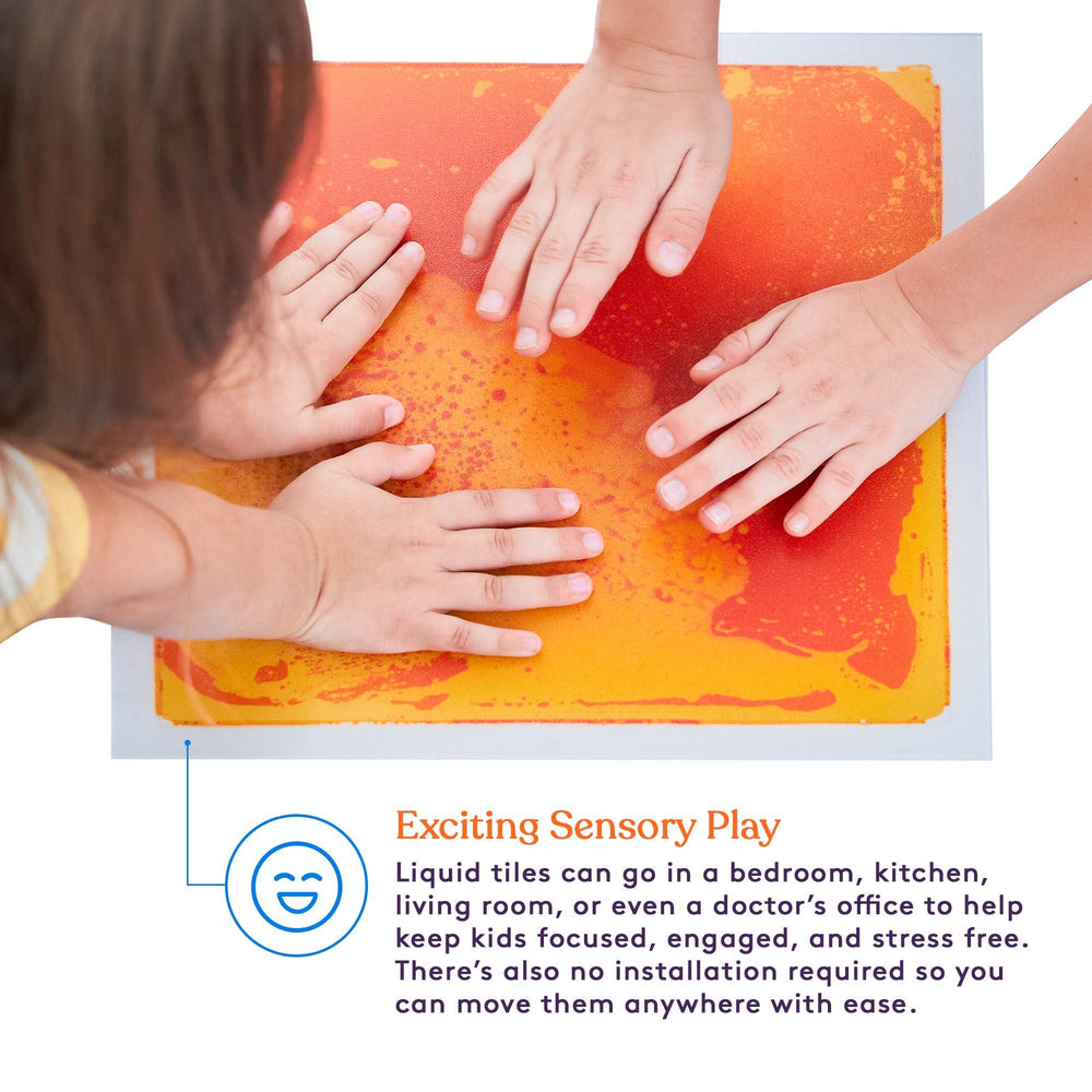 Special Supplies square tiles are tear and leak resistant for busy classrooms.