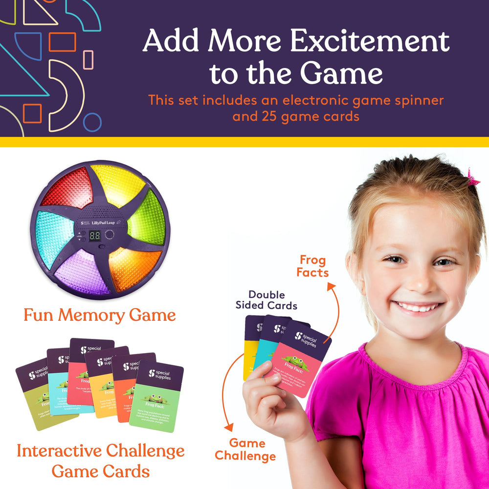 Special Supplies stepping stones indoor-outdoor use for versatile fun on carpet, grass, or tile.