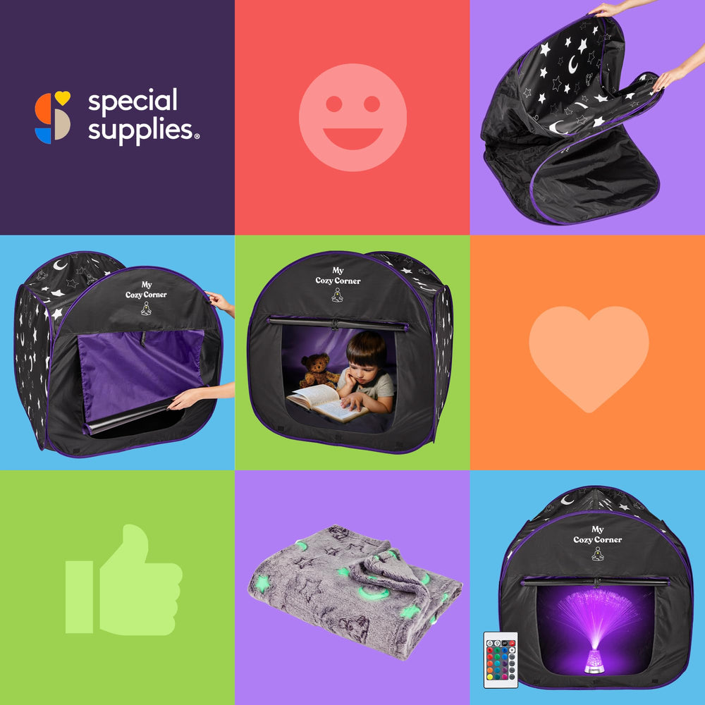 Special Supplies versatile setup suitable for bedrooms, living rooms, or classrooms.