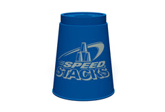 Speed Stacks blue patented design maintains consistent performance during stacks.