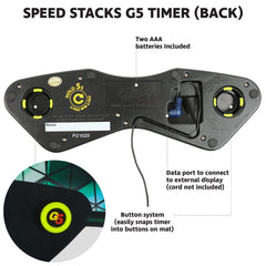 Speed Stacks G5 Timer data port ready for external display connection