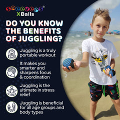 Speevers juggling balls suitable for both beginners and pros to build confidence.