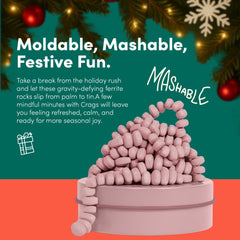 Break-time Crags use promotes mindful, quiet fidgeting without mess.