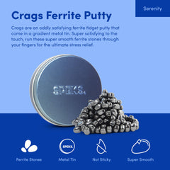 Speks Crags colorful ferrite stones provide vibrant desk decor and calming tactile feedback