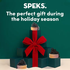 Speks Crags gift tin with ferrite stones, perfect stocking stuffer