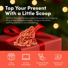 Speks Crags gift-ready set in coral tin for desk gifting