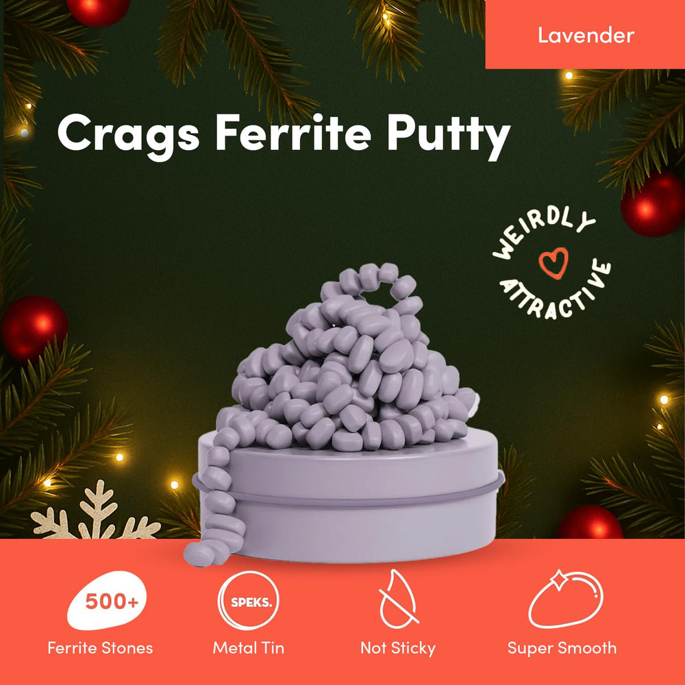 Speks Crags mash, mold, and stack ferrite stones during focused work