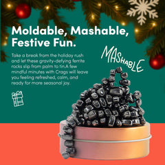 Speks Crags metal tin front view highlights a mess-free putty-like sensation