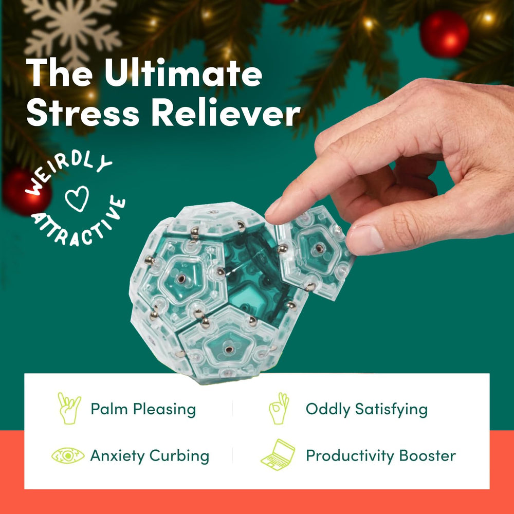 Speks Geode assembly of geometric shapes forming new structures