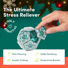 Speks Geode assembly of geometric shapes forming new structures