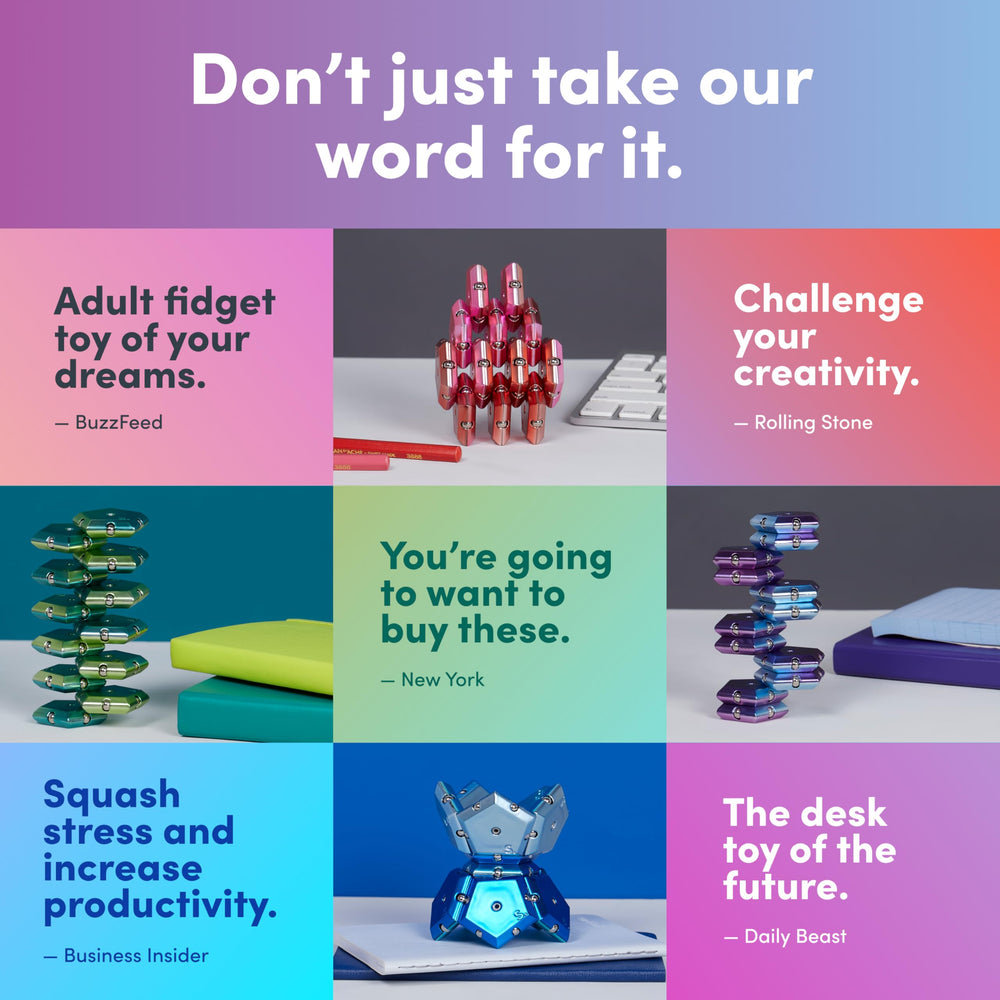 Speks Geode Easter gift packaging presentation appealing to adults and teens.