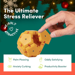 Speks Geode magnetic pieces snap together for satisfying texture and play.