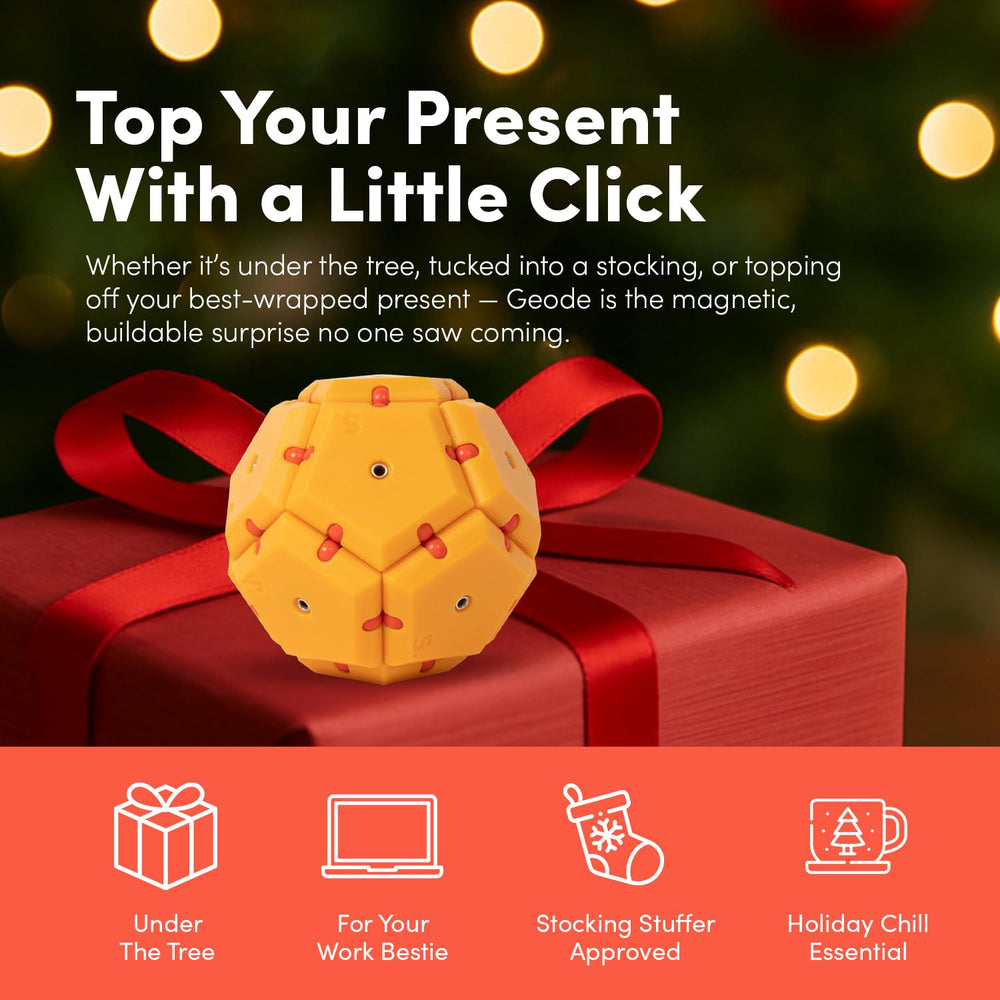 Speks Geode stress-relief fidget aids mindful breaks and study sessions.