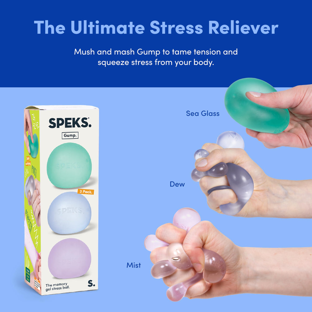 Speks Gump makes a thoughtful gift for stress relief and focus.