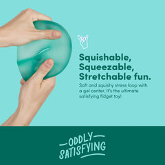 Speks Gump Jumbo Loop on a desk setup ready for quick stress relief.