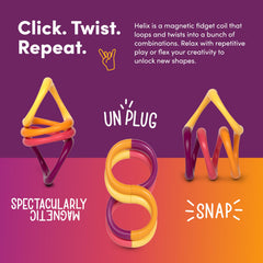 Speks Helix colorful design brightens workspace and mood.