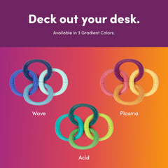 Speks Helix compatible as fridge magnet for playful organization.