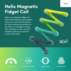 Speks Helix neodymium magnets enable endless shaping for creative focus.