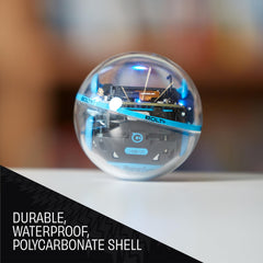 Sphero Bolt+ durable waterproof shell withstands classroom use.