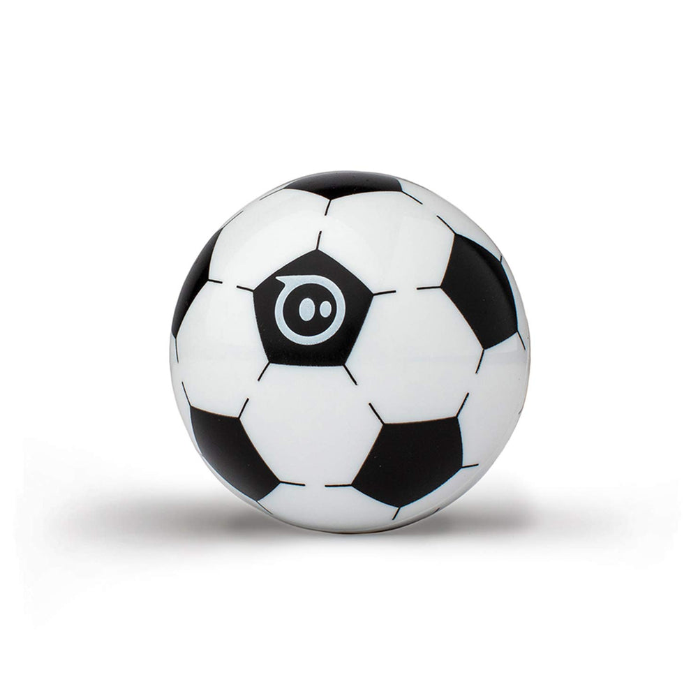 Sphero Mini Soccer ball with LED lights for engaging play and visibility.