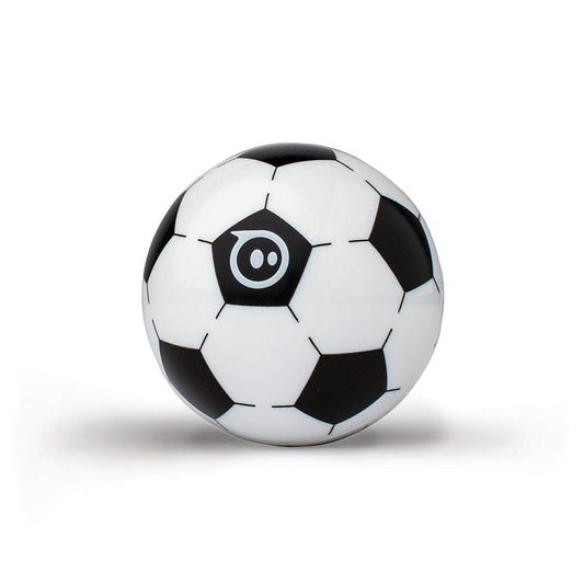 Sphero Mini Soccer ball with LED lights for engaging play and visibility.