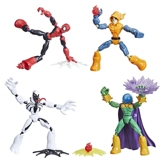 Spider-Man Bend and Flex figure in a dynamic pose ready for play