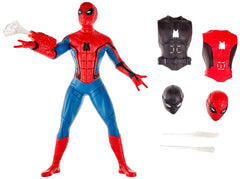 Spider-Man Far From Home sound FX figure button delivers movie-inspired cues during play.