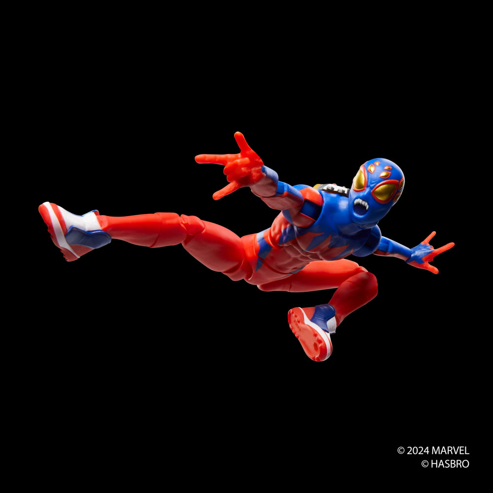 Spider-Man Spider-Boy articulation with 20+ points supports flexible, lifelike poses.