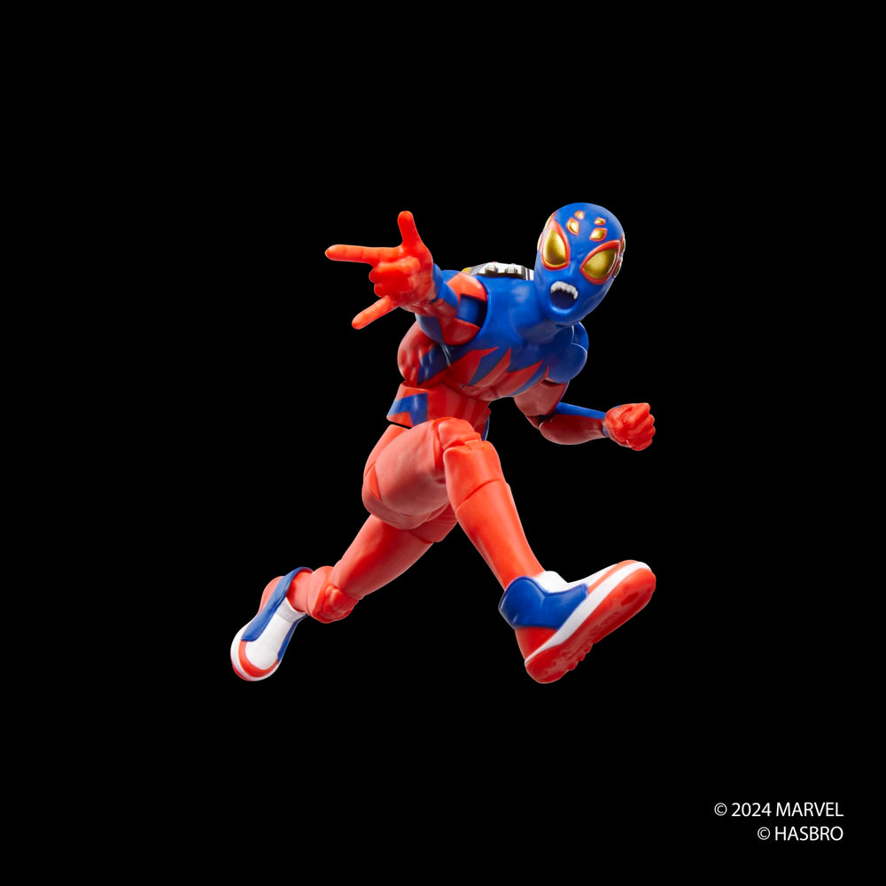 Retro blister-card packaging reminiscent of classic Marvel Legends releases for display.