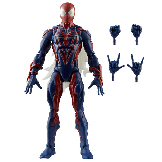 Spider-Man Unlimited front view action figure for display and detail appreciation.