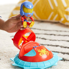 Collect all Web-Spinners toys for more adventures with Spidey and Friends